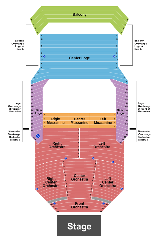 Uihlein Hall Sound Of Music Seating Chart